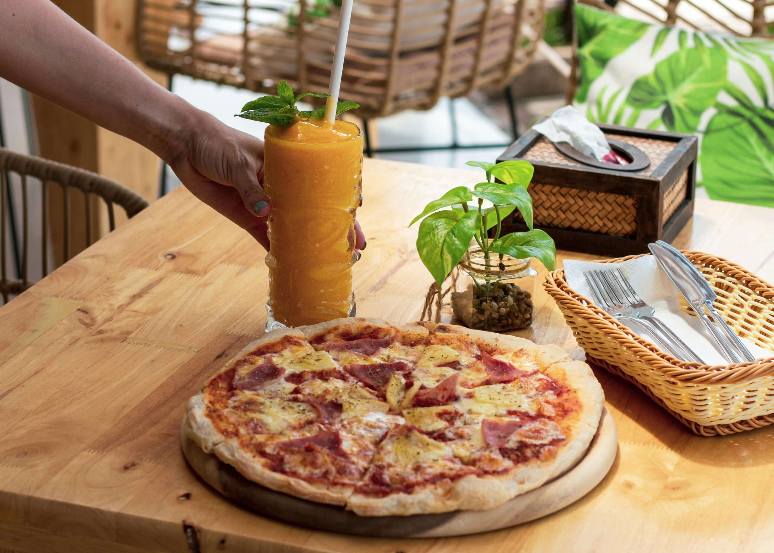 Best pizza in the world : The pineapple pizza